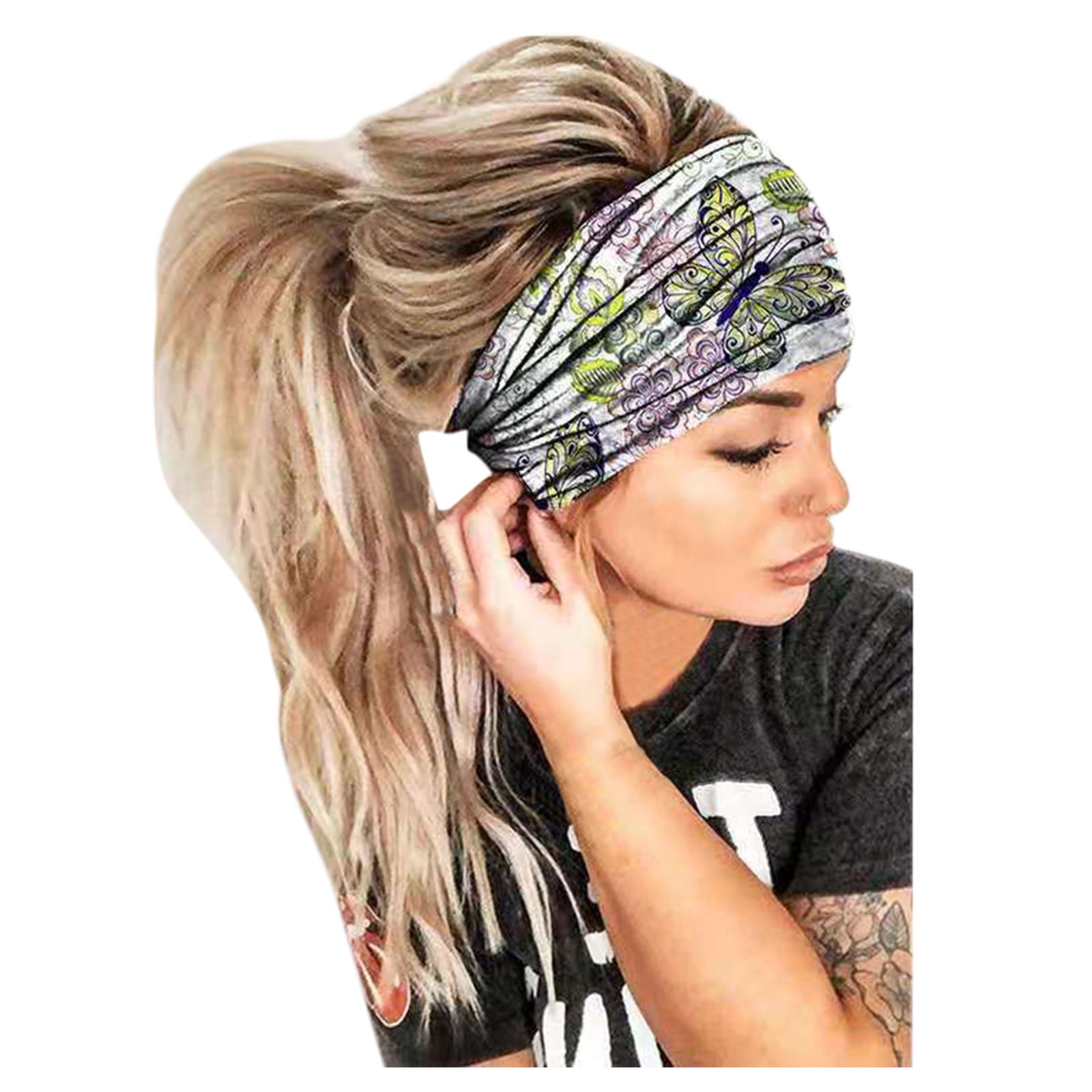 MITCOWBOY Headbands for Women Hair Headband Print Head Women Headband