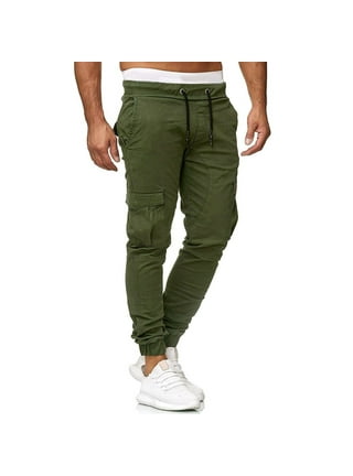 HSMQHJWE Men'S Joggers Sweatpants Mens Sweatpants Men'S Sports Tie-Rope  Solid Casual Jogging Color Fitness Loose Trousers Fashion Men'S Pants  Modern Culture Men'S 