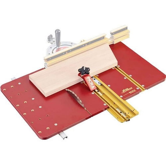 MITEREXPRESS Miter Express Precision Miter Saw Fence System with Fence Mounting Hardware, Miter Gauge, and Stop Assembly for Accurate Cuts