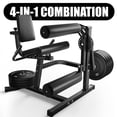 thumbnail image 1 of MITONOS Leg Extension and Curl Machine, 4 in 1 Lower Body Workout Machine,Adjustable Leg Curl Machine, Leg Extension Machine with Exercise Bench, Home Gym Weight Machine, 1 of 6