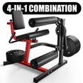 thumbnail image 1 of MITONOS Leg Extension and Curl Machine, 4 in 1 Lower Body Workout Machine， Adjustable Leg Curl Machine,Leg Extension Machine with Exercise Bench, Home Gym Weight Machine, 1 of 8