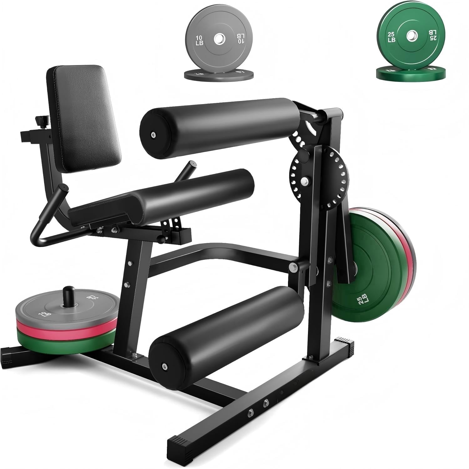 MITONOS Leg Extension and Curl Machine,4 in 1 Lower Body Workout ...