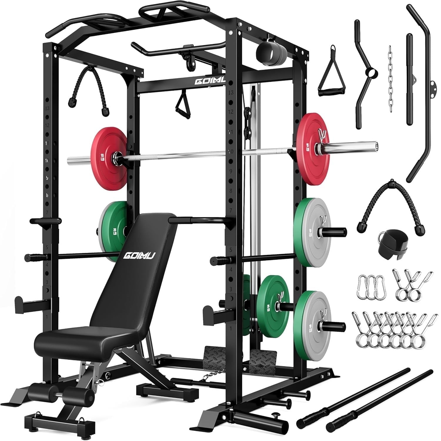 Titan Fitness X-3 Series Half Rack, Squat Rack for Home Gym, Space