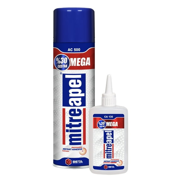 MITREAPEL Super CA Glue  with Activator (4.5 oz - 16.9 fl oz) - 1 Pack