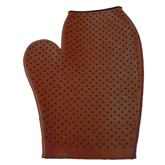 MITT RUBBER MASSAGE GLOVE RED