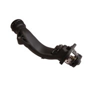 MITZONE Aluminum Coolant Thermostat Housing Assy for 2011-2020 Mercedes Benz CL550 CLS550 E550 GL550 GLE550 GLS550 S550 ML550 SL550 ML500 S500 GL500 CL63 AMG E63 AMG 4.7L 5.5L V8 M278