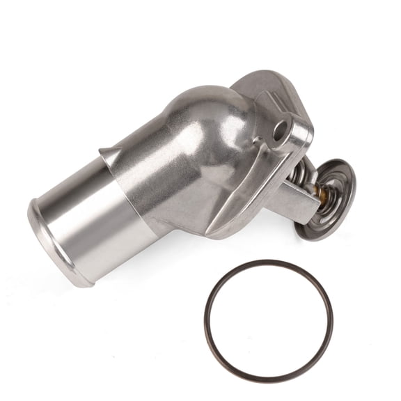 MITZONE Engine Coolant Thermostat Housing Assembly Compatible with 2002-2004 Cadillac 1997-2004 Chevrolet 1999-2004 GMC 1998-2002 Pontiac Firebird 2003 Hummer H2 5.3L 6.0L 8.1L 5.7L 4.8L V8