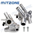 thumbnail image 1 of MITZONE Engine Coolant Thermostat Housing Assembly Compatible with 2018-2022 GMC Terrain 1.5L 2019-2022 Chevrolet Trax 1.4L 2016-2022 Chevrolet Spark 1.4L 2019-2022 Chevrolet Malibu 1.5L, 1 of 7