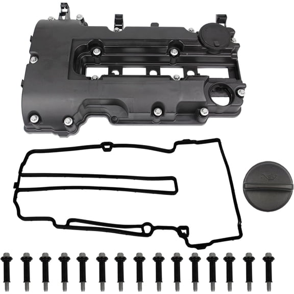 MITZONE Engine Valve Cover Compatible with 2011-2019 Chevy Cruze Sonic Volt Trax Buick Encore Cadillac ELR 1.4L Turbo Replace# 55573746 25198498 264-968