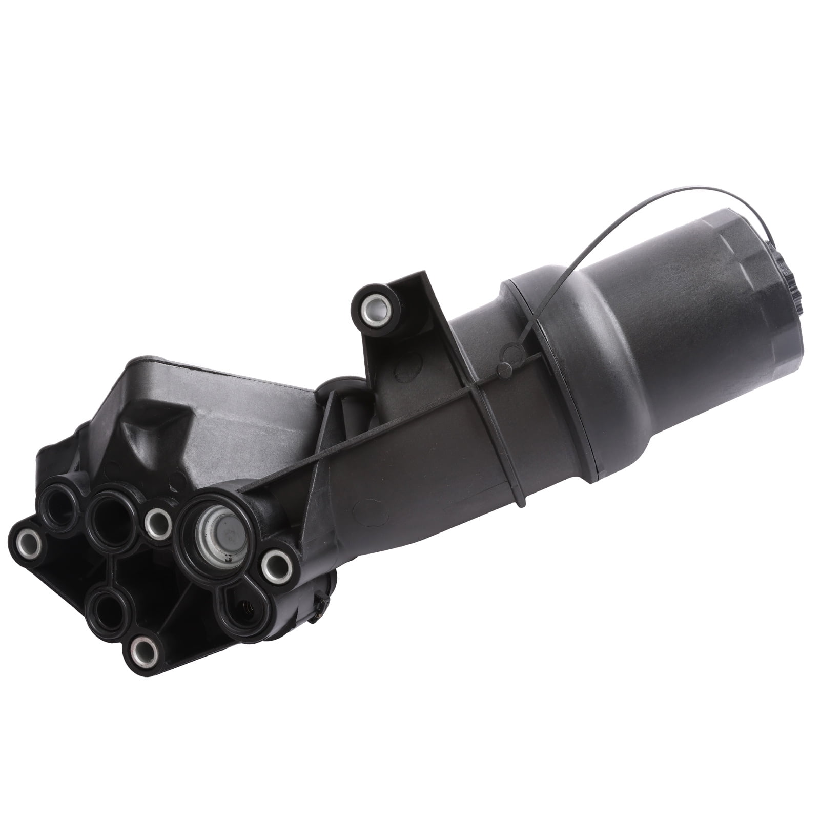 MITZONE Oil Cooler Filter Housing Compatible with 2005-2014 Volkswagen Beetle Golf Jetta Rabbit Passat Audi TTRS 2.5L Replace 07K115397D