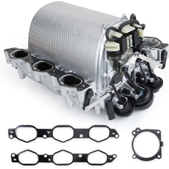 MITZONE Upgrade Intake Manifold with Gasket Compatible with 2006-2012 Mercedes C230 C300 C350 E350 E280 GLK350 ML450 S400 SLK300 R350 V6 272 Engine Replace 2721402401