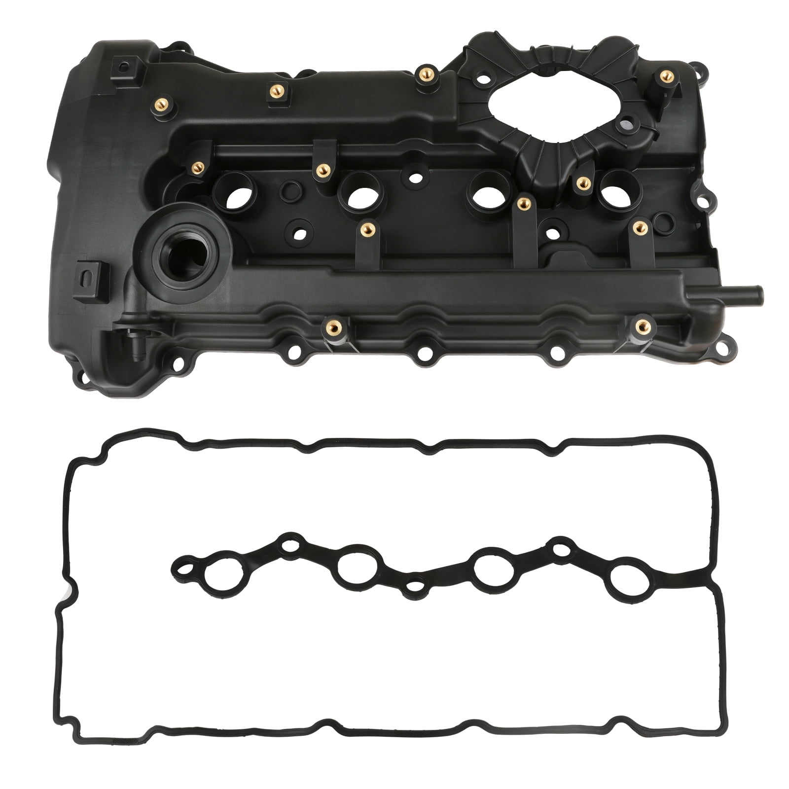 MITZONE Upgrade Valve Covers Compatible with Hyundai Tucson Santa Fe Sport Sonata Kia Sportage Optima Sorento 2011-2016 2.0T 2.0L 2.4L Replace 224002G670