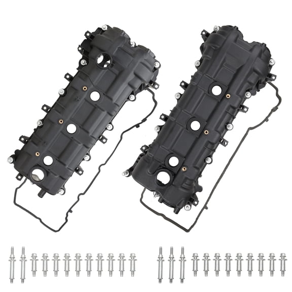 MITZONE Valve Cover compatible with 2011-2020 Dodge Chrysler Jeep RAM 3.6L V6 Grand Cherokee Wrangler Journey Grand Caravan Town Country 1500 Replaces 5184068AN 5184069AN