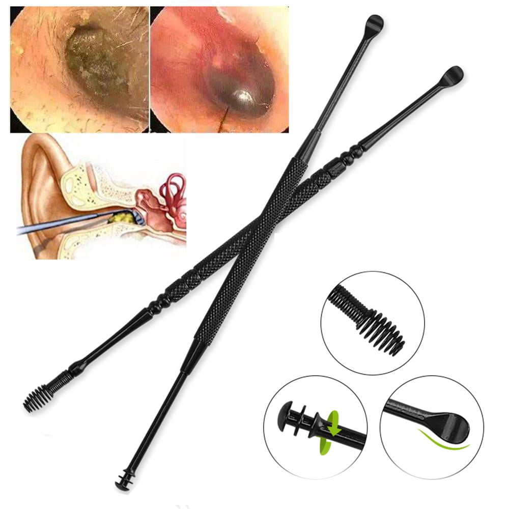 MIUBAGIAL 360° Resin Ears Do Not Hurt Ear Dig glow Earplug Wax Remover