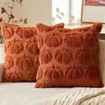 MIULEE Fall Throw Pillow Covers 20 x 20 Decorative Pumpkin Pattern