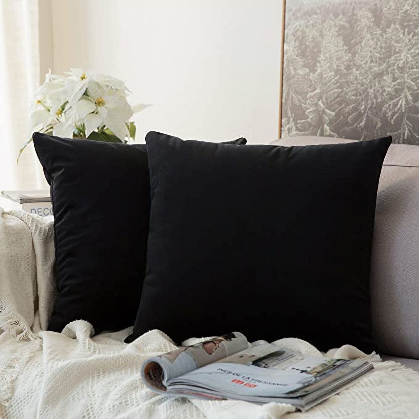 Miulee top cushion covers