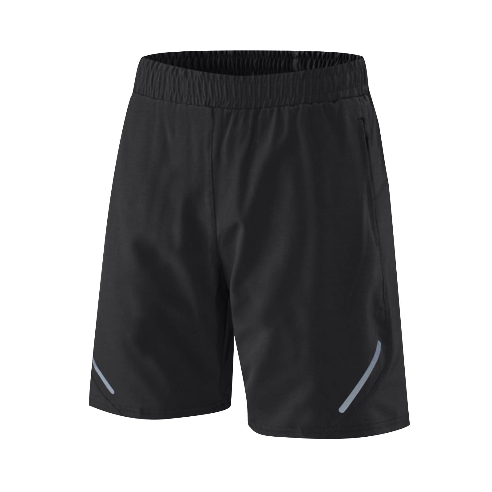 Yasumond Men's Athletic Shorts 5-Pack – Quick-Dry, Elastic Waist, Pockets – Black/Grey/Navy/Teal - View #6