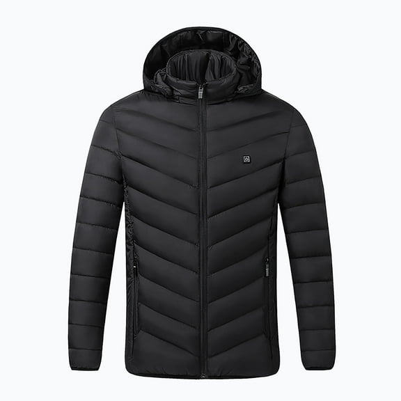 MIUOWANP Heated Jackets for Men Waterproof Outdoor Warm Clothing Heated For Riding Skiing Fishing Charging Via Heated Coat