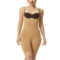 MIUOWANP Women's Shapewear Bodysuits Shorts Ladies Seamless Body Shaper Abdominal Lifter Hip Shaper Underwear Stretch Body Corset