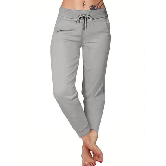 MIUOWANP Women's Peach Seamless Solid Color Waist Hip Lift High Waist Yoga Wear Sports Running Fitness Yoga Pants Gray XXL