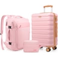 thumbnail image 1 of MIUSSE Carry on Luggage Set 3 Piece Hard Shell Luggage Sets with YKK Zipper Spinner Wheels TSA Lock Carry on with Backpack Set, 1 of 8