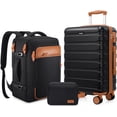 thumbnail image 1 of MIUSSE Carry on Luggage Set 3 Piece Hard Shell Luggage Sets with YKK Zipper Spinner Wheels TSA Lock Carry on with Backpack Set, 1 of 10