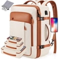 thumbnail image 1 of UKEIN Travel Backpack for Men & Women Carry On Backpack Flight Approved Expandable 42L Waterproof Anti-Theft Personal Item Backpack with Packing Cubes and Shoe Pocket, 1 of 7