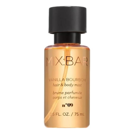 MIX:BAR Vanilla Bourbon Mini Travel Size Perfume, 2.5oz