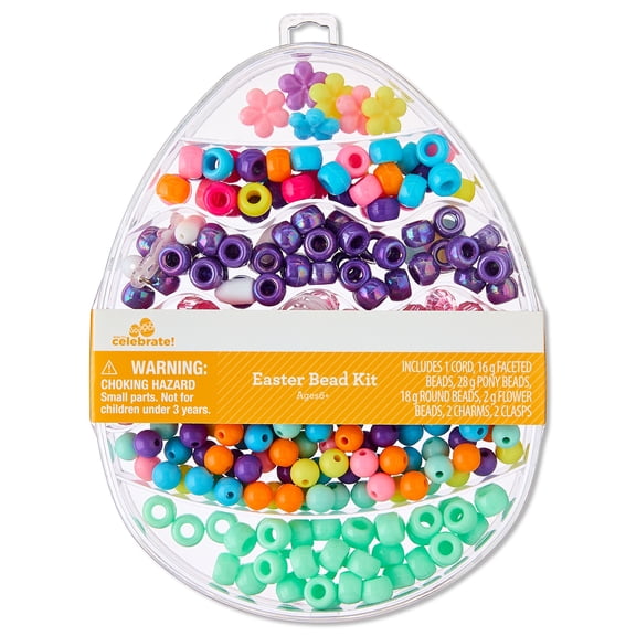 Egg Flower Bead Kit, Easter by Way To Celebrate