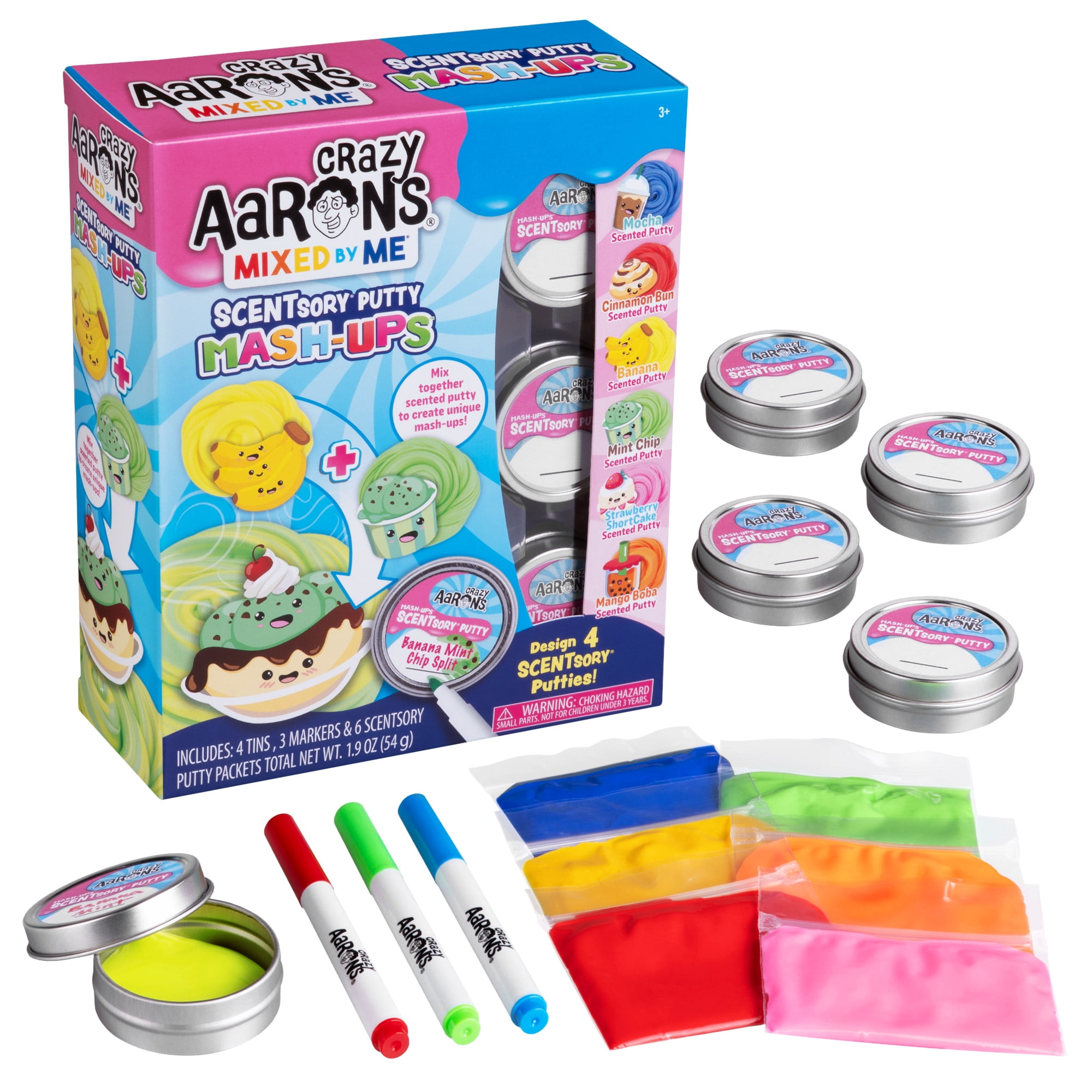 Crazy Aarons SCENTsory Mash-Up Mixed by Me Putty Kit, Ages 3 and Up