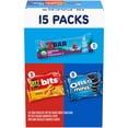thumbnail image 1 of Zbar Snack Bars, RITZ Bits Crackers & OREO Mini Cookies, Variety Pack, 15 Snack Packs, 1 of 15