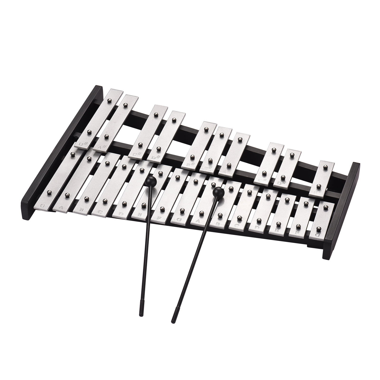 Métallophone / Glockenspiel Soundsation SG-25N - 25 Notes Chromatiques 2 Octaves, Son Précis Et Doux Pour Enfants & École
