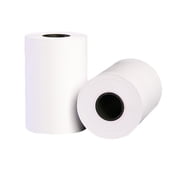 MIXFEER 4 Rolls Thermal Receipt Paper 57x40mm/2.24x1.57in White Thermal Paper Roll Bill Ticket Clear Printing for Cash Register 58mm POS Thermal Receipt Printer