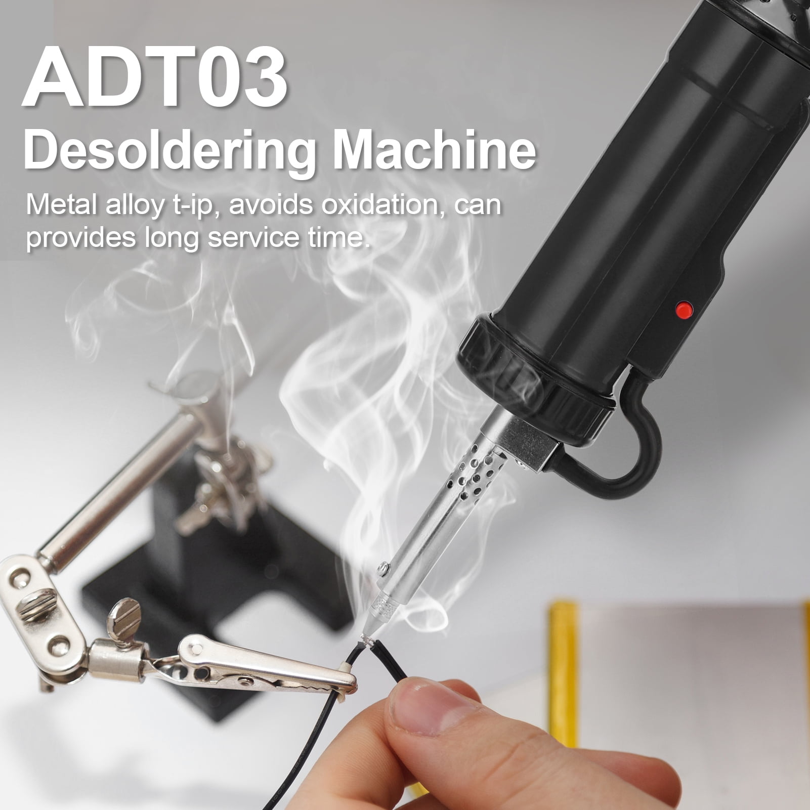 MIXFEER ADT03 Automatic Portable Electric Solder Tin Sucker Vacuum Soldering Remove Pump Desoldering Machine