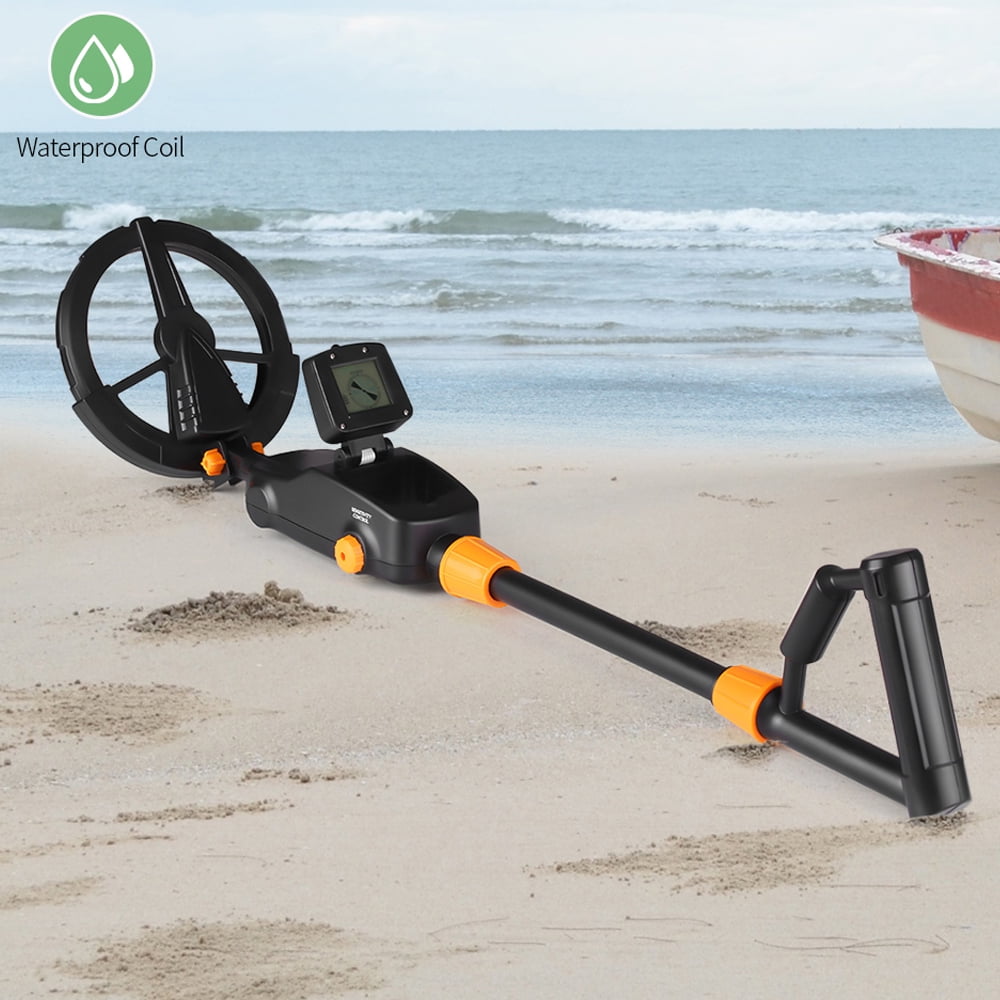 MIXFEER Children Lightweight Handheld Metal Detector Gold Digger Treasure Hunter Seeker with Waterproof Search Coil for Kids