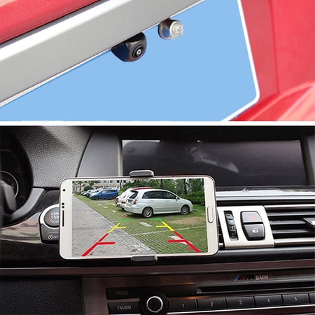 MIXFEER Wireless Backup Camera HD WIFI Rear View Camera for Car, Vehicles, WiFi Backup Camera with Night Vision, IP67 Waterproof LCD Wireless Reversing Monitor