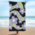 thumbnail image 1 of MIXFOREVER Oversized Microfiber Beach Towel Quick Dry Sand Free - Soft Lightweight Travel Pool Towel with Carry Pouch for Camping, Picnic, Gym, Yoga - 70x150cm, 1 of 3