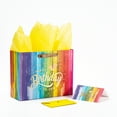 thumbnail image 1 of MIXMECY 13" 16.5" Large and Extra Large Gift bags for Birthday Party with Tissue Paper, Card，Surprise envelope, 1 of 5