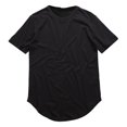 thumbnail image 1 of MIXUE Boho Tops For Women Summer Solid Color Round Neck Short Sleeve Casual Basic Pullover Shirts For Women Tee Shirts Daily-Wear,Black,XXL, 1 of 2