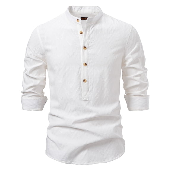 MIXUE Mens Casual Button Down Shirts Solid Color Lapel Summer Fashion Short Sleeve Shirt Tops Outwear,White,L