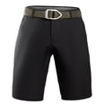 thumbnail image 1 of MIXUE Mens Shorts Summer Solid Color Pockets Cargo Sports Pocket Button Mens Workout Shorts Sportwear,Black,35, 1 of 2