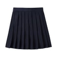 thumbnail image 1 of MIXUE Skirts For Women Summer Solid Color Pleated Casual Party Dance Mini Tennis Skirt Activewear,Blue,S, 1 of 2