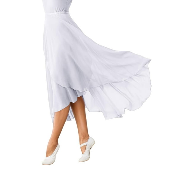 MIXUE Skirts For Women Summer Solid Color Sheer Elastic High Waist Elegant Maxi Skirt Beachwear,White,One Size