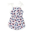 thumbnail image 1 of MIXUE Toddler Girls Jumpsuits & Rompers Summer Fourth Of July Independence Day Star Print Spaghetti Strap Sleeveless Party Casual Bodysuits Activewear,Black,2-3 Years, 1 of 1