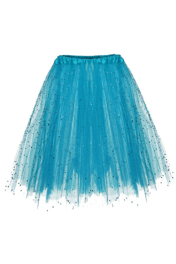 Women Tutu Tulle Skirts Three Layered Tutu Princess Skirts Carnival Ballet Petticoat Party Dance Tulle Tutu Party Skirts