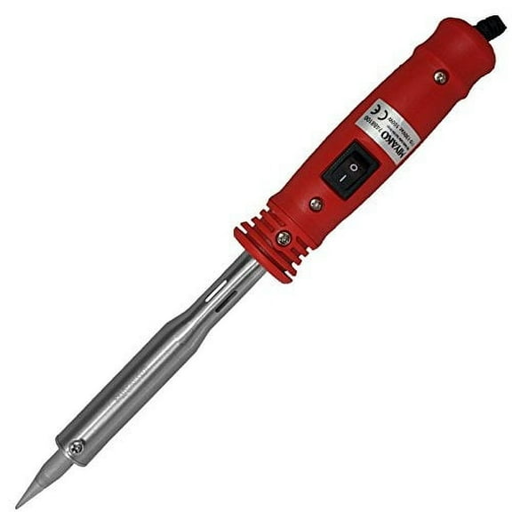 MIYAKO 100 Watt Soldering Iron with High-Performance Ceramic Heater Heavy Duty Pencil Style Welder with Plastic Handle Replaceable Tip and Power Switch (74B8100)