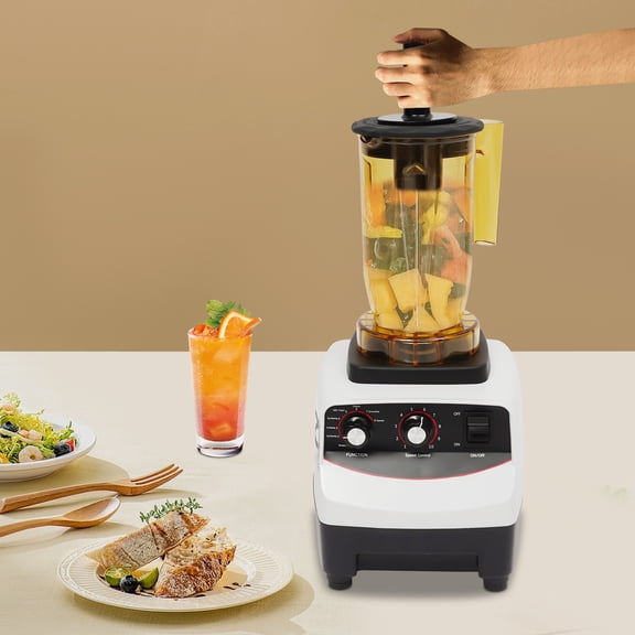 MIYIOKON 1200ml Tea Brewing Machine with 4 Cups, 1800W Bubble Tea Machine, Multifuction Food Blender