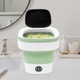 thumbnail image 1 of MIYIOKON 12L Large Capacity Green Washing Machine, Portable Mini Foldable Washing Machine, Freestanding, 1 of 21