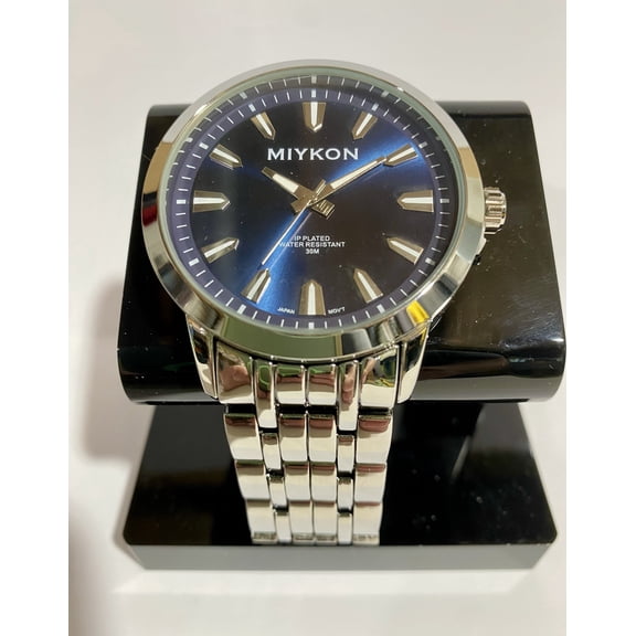 Miykon Men's Diver Style Metal Alloy Wristwatch, Black (X2E74-1230)