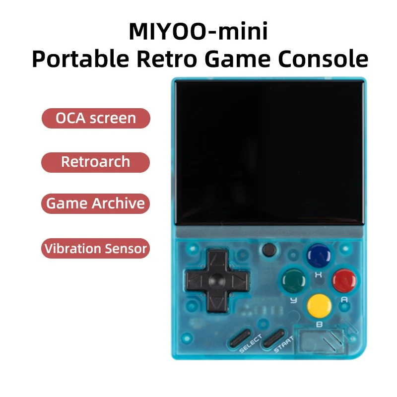 MIYOO MINI V4 PortableRetro Handheld Game Console 2.8Inch IPS Screen Video Game Consoles Linux System Classic Gaming Emulator